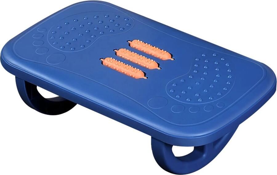 Verkoper Avoir Ergonomische voetensteun Voetbankje Voetkussen Voetsteun Massage functie schommelkruk Blauw