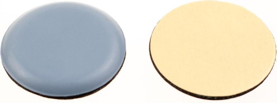 Verlofix Meubelglijder Zelfklevend Diameter 40mm Grijs 4stuks
