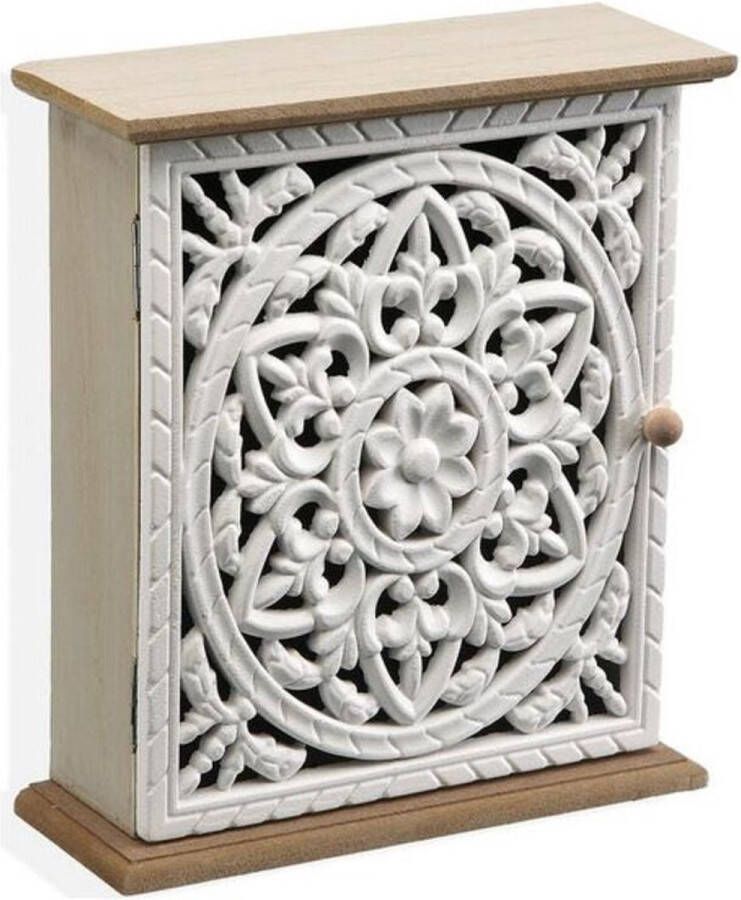 Versa Sleutelkastje Hout MDF (7 x 21 5 x 19 cm)