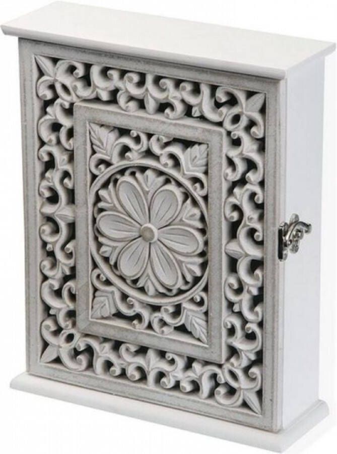 Versa Sleutelkastje Hout MDF 7 x 26 x 21 cm