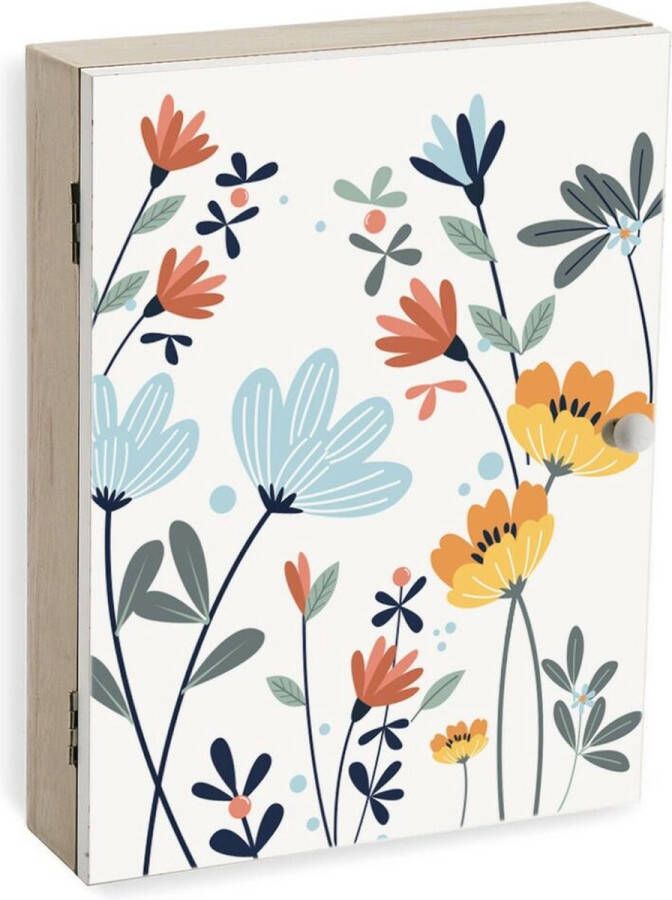 Versa Sleutelkastje Selene Hout MDF 6 5 x 26 x 20 cm