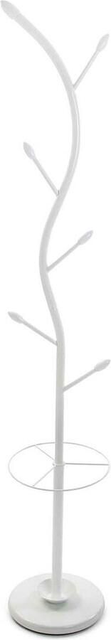 Versa Klädhängare Derby Wit Metaal Minimalist 30 x 185 x 30 cm