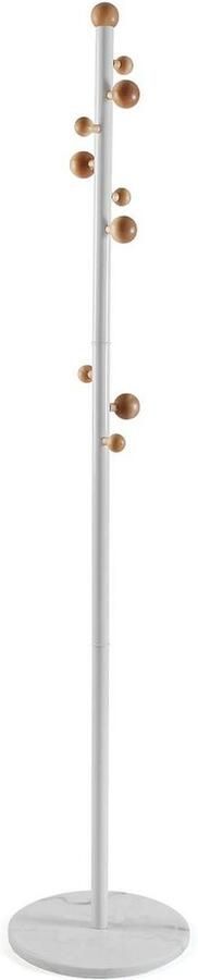 Versa Klädhängare Nova Wit Hout Metaal 34 5 x 174 5 x 34 5 cm