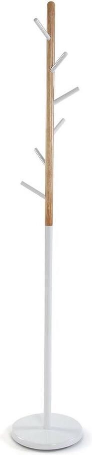 Versa Klädhängare Wit Metaal Escandinavo Nórdico 28 x 180 x 28 cm