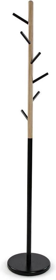 Versa Klädhängare Zwart Metaal Escandinavo Nórdico 28 x 180 x 28 cm