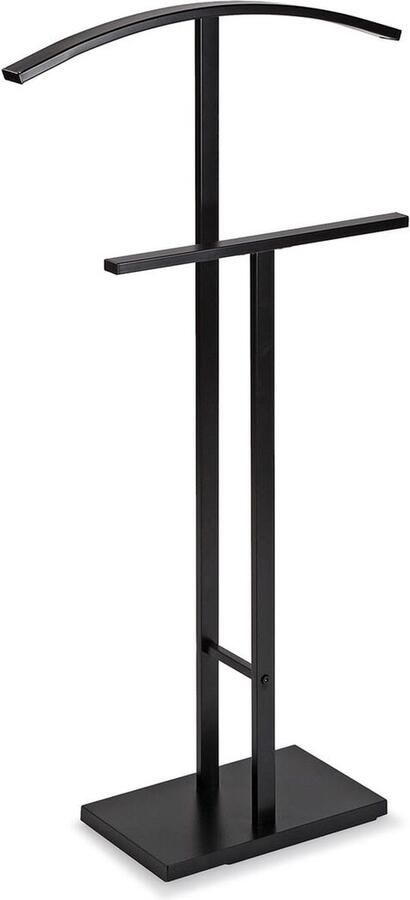 Versa Kledingrek Lund Zwart Staal 20 x 100 x 52 cm