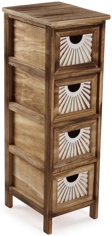 Versa Ladenkast Adda Bruin 32 x 81 x 26 cm