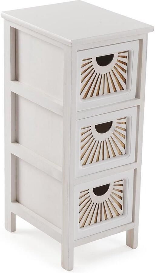 Versa Ladenkast Adda Wit 32 x 63 x 26 cm