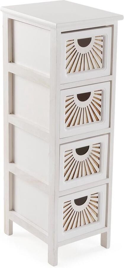 Versa Ladenkast Adda Wit 32 x 81 x 26 cm