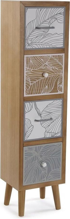Versa Ladenkast Palm Grey 24 x 116 x 29 cm