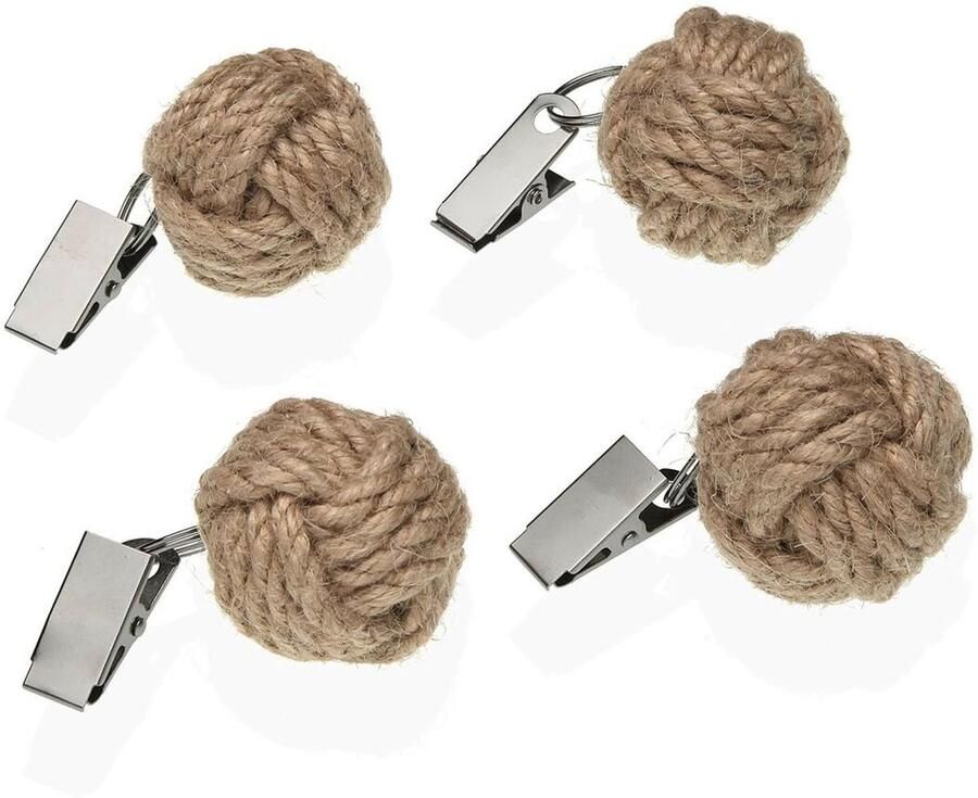 Versa Tafelkleedclip 3 8 x 3 8 x 3 8 cm 4 Onderdelen