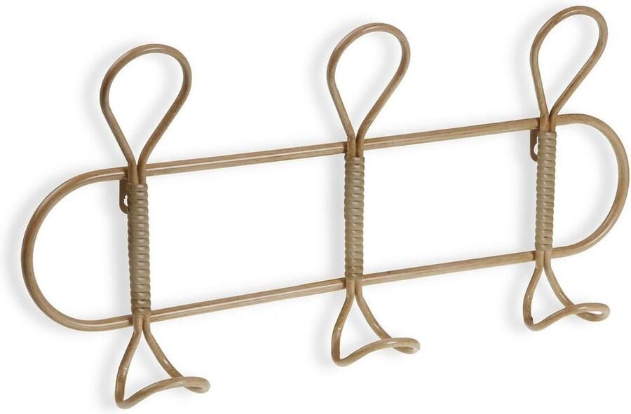 Versa Wandkapstok Metaal Vintage 48 5 x 24 x 6 5 cm