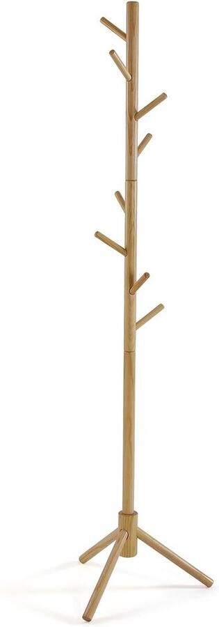 Versa Wandkapstok Pijnboom 40 x 175 x 40 cm