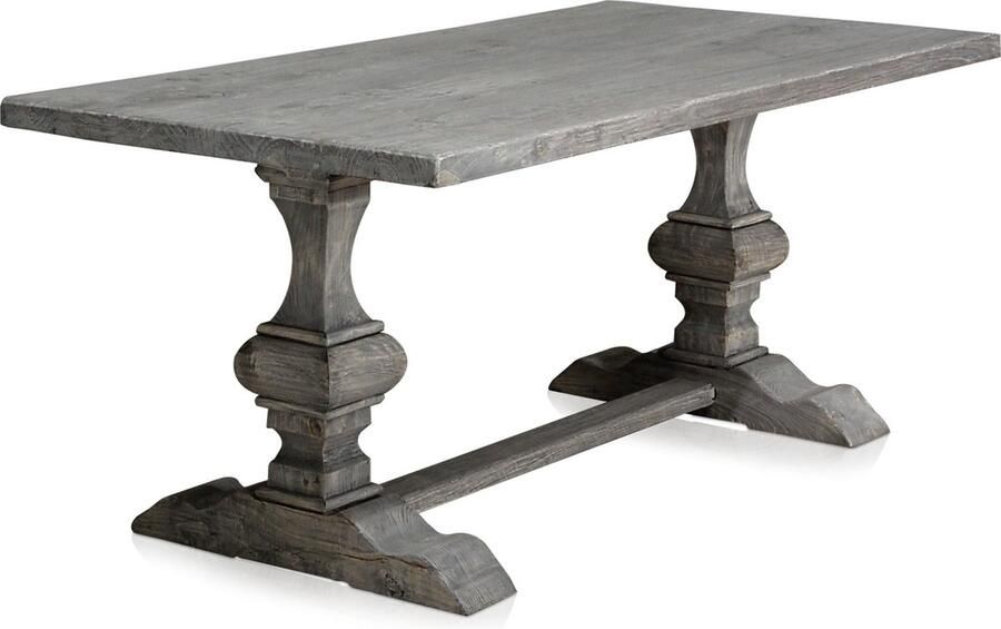 Versmissen Eettafel Column Leg 180 cm Grijs