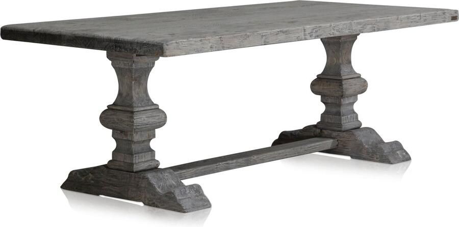 Versmissen Eettafel Column Leg 220 cm Grijs