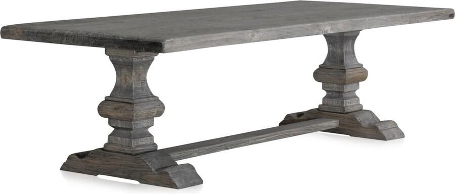 Versmissen Eettafel Column Leg 270 cm Grijs