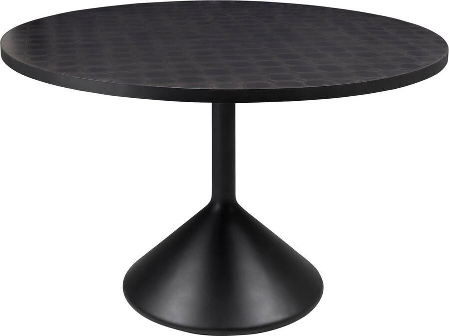 Versmissen Eettafel Labo Ø120 cm Zwart