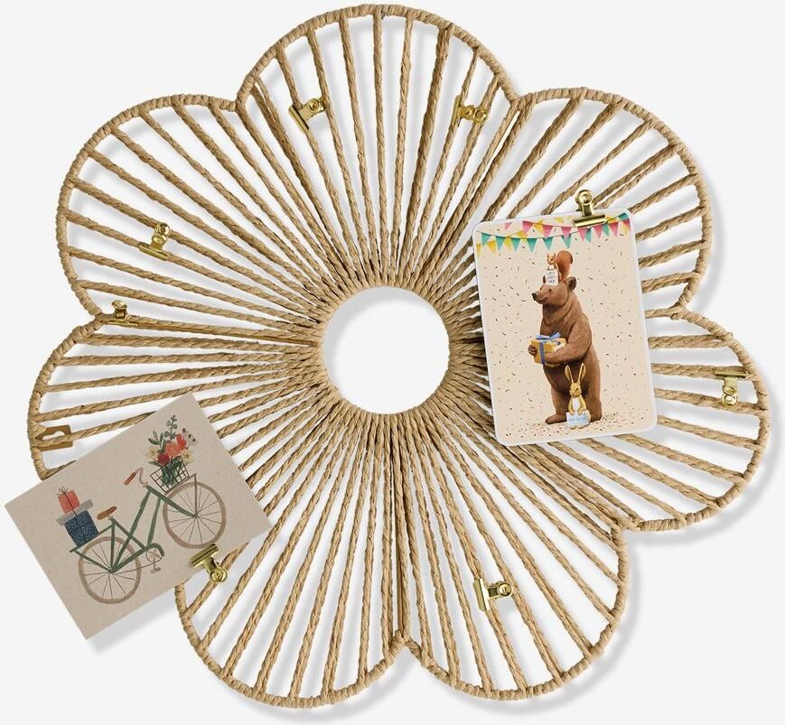 Vertbaudet Collage van bloemen van papierkoord