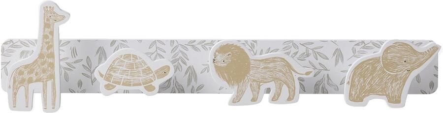 Vertbaudet Kapstok 4 dieren BABYLON