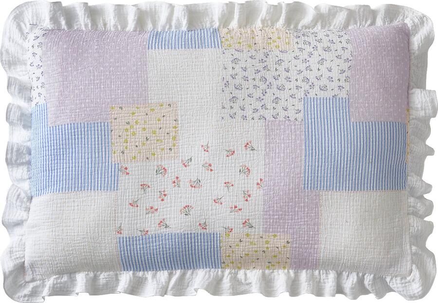 Vertbaudet Kussensloop voor babybed van katoengaas COTTAGE Oeko-Tex¨