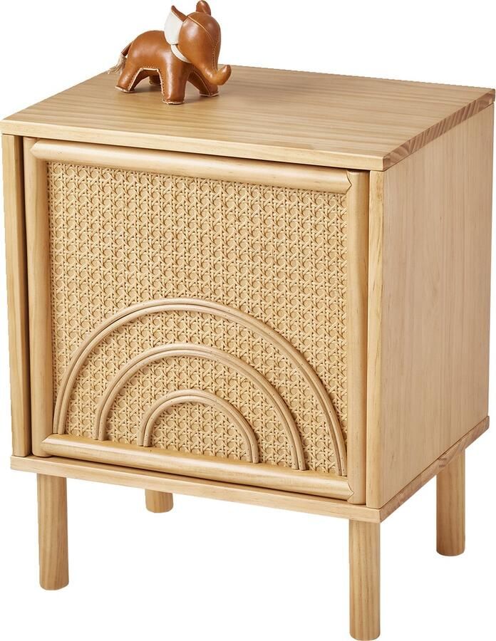 Vertbaudet Nachtkastje van riet Regenboog