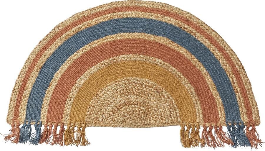 Vertbaudet Regenboog jute tapijt WILD SAHARA