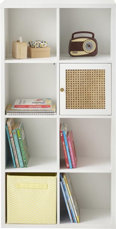 Vertbaudet Rieten deur voor meubel met vakjes