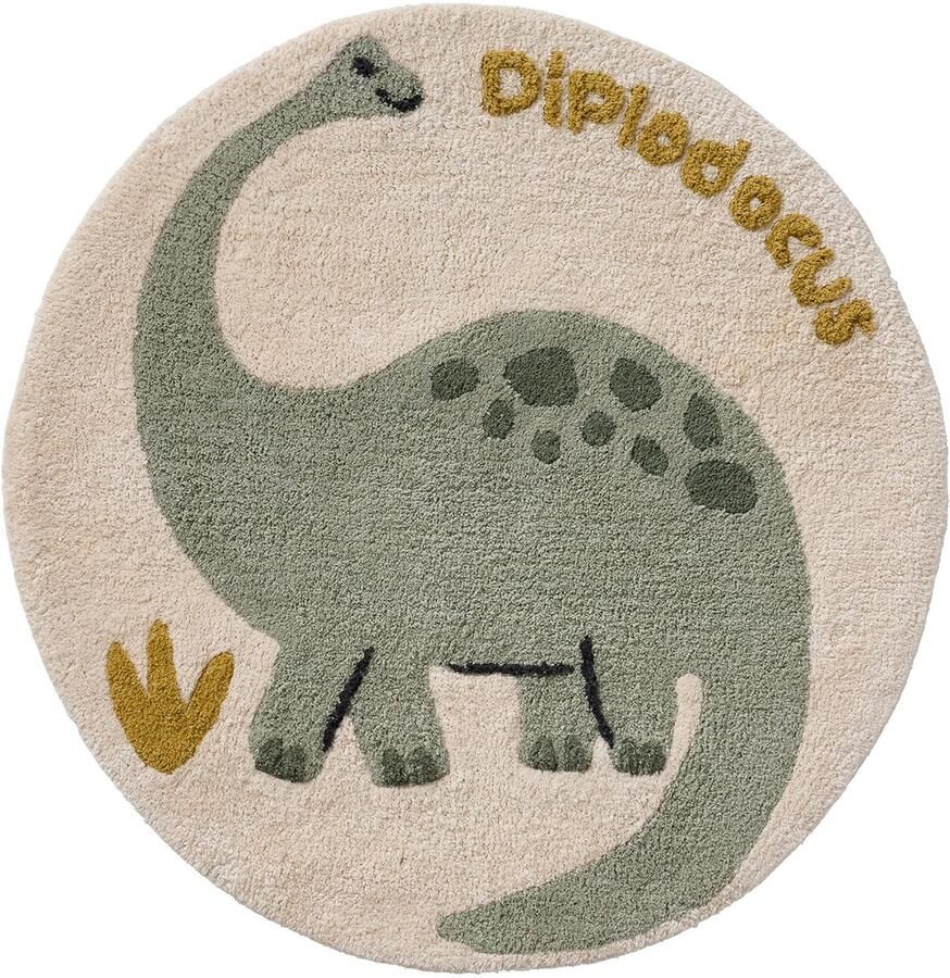 Vertbaudet Rond tapijt Dinosaurus Minisaurus