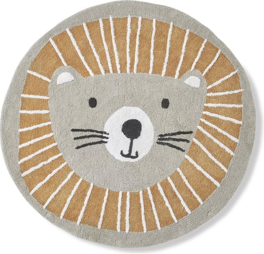 Vertbaudet Rond wasbaar kleed Leeuw