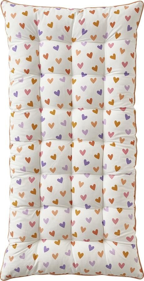 Vertbaudet Vloermatras POP hartjes en strepen