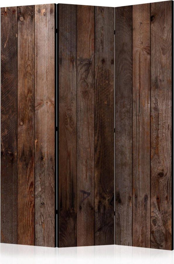 Vertical Decoration.com Vouwscherm Wooden Hut Kamerscherm 3 Panelen