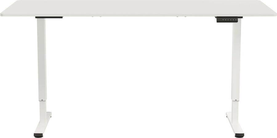 Vestland Zit-Sta Bureau Elektrisch In Hoogte Verstelbaar Conform ARBO-norm Geheugenfunctie 200 x 80 CM Dubbele Motor Wit