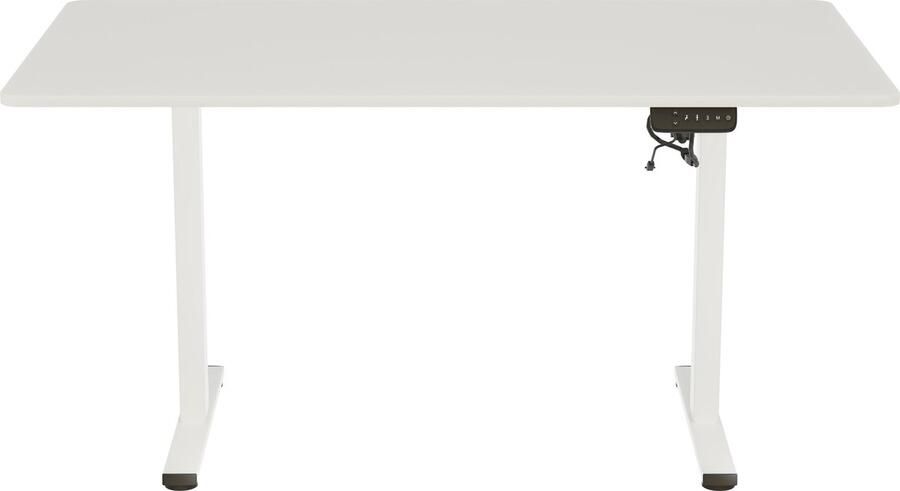 Vestland Zit-Sta Bureau Elektrisch In Hoogte Verstelbaar Conform ARBO-norm Geheugenfunctie 140 x 80 CM Wit - Foto 2