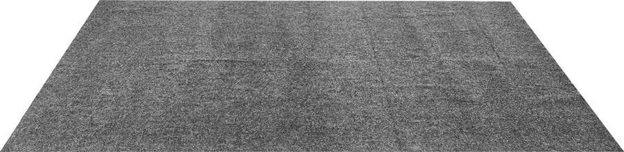 Vevor 2 7 x 6 7 m Garagevloermat Tapijtdikte 2.4 mm Grijs-Zwart Garagemat Servicemat Materialen Vilt en TPE，De Matten Zijn Gemakkelijk Schoon te Maken Vetbestendig en Herbruikbaar