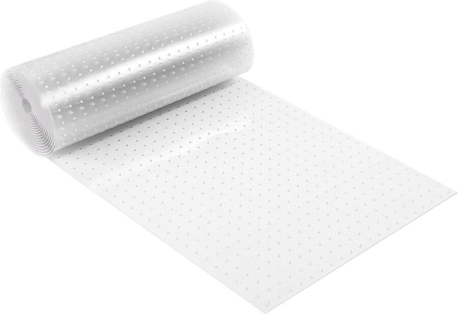 Vevor 7620 x 610 x 5.46 mm Huisdiertapijtbeschermer Transparante Kleur Huisdierveilige Duurzaamheid Pvc 3d-Getextureerde Knoppen Waterdicht En Slijtvast Eenvoudige Installatie Gemakkelijk Schoon Te Maken Voor Onder Salontafels Of Deurmatten