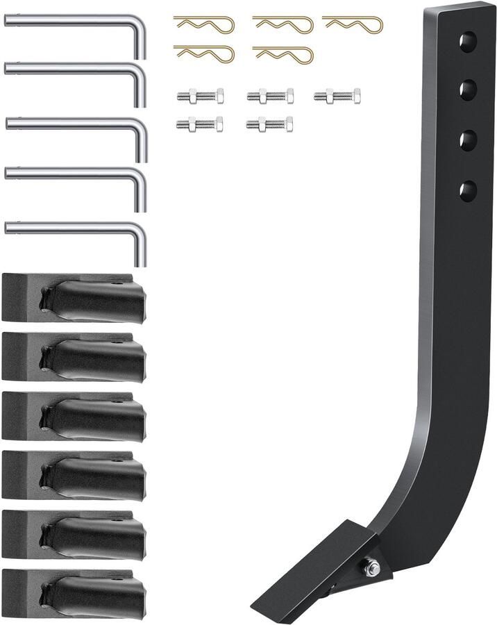 Vevor Doosmesas – 45.7 cm Verticuteerschachten – 4 Gaten – 5 Stuks – Geschikt voor Doosschrapers en Industrie