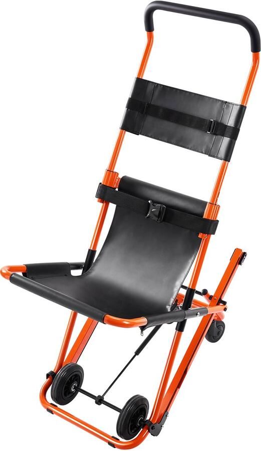 Vevor Trapstoel voor Evacuatie – Opvouwbaar Draagbaar Stabiele Ondersteuning Aluminium Frame Geschikt voor Trappen met een Hellingshoek tot 45°