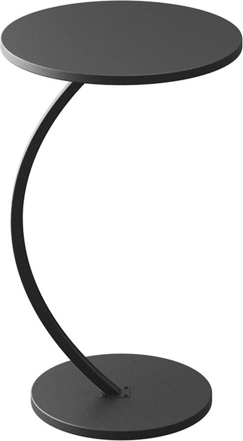 Vicco Alvio Salontafel – 40 x 60 cm Zwart