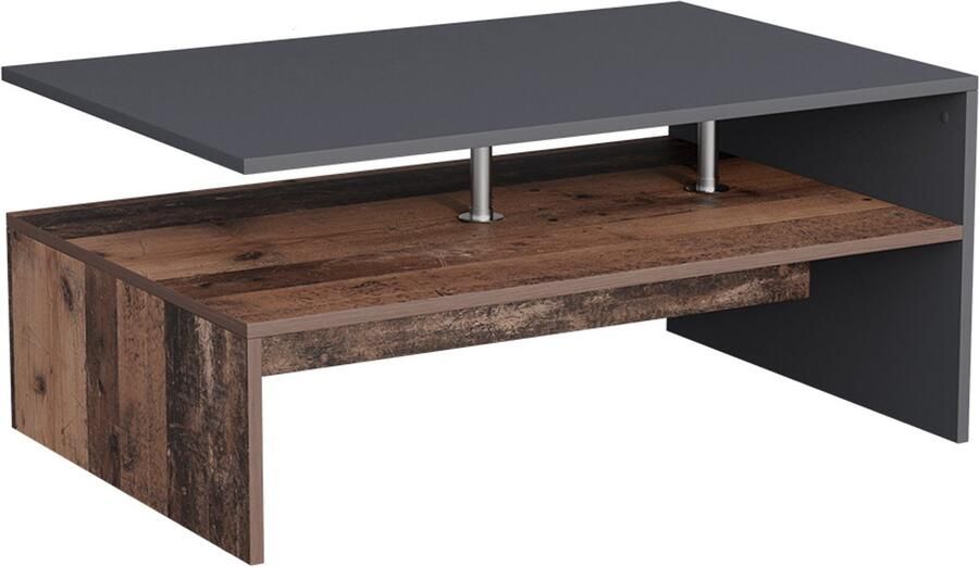 Vicco Amato Salontafel – 90 x 52.6 cm Antraciet
