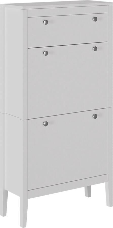 Vicco Aron Schoenenkast – 60 x 115 cm Wit