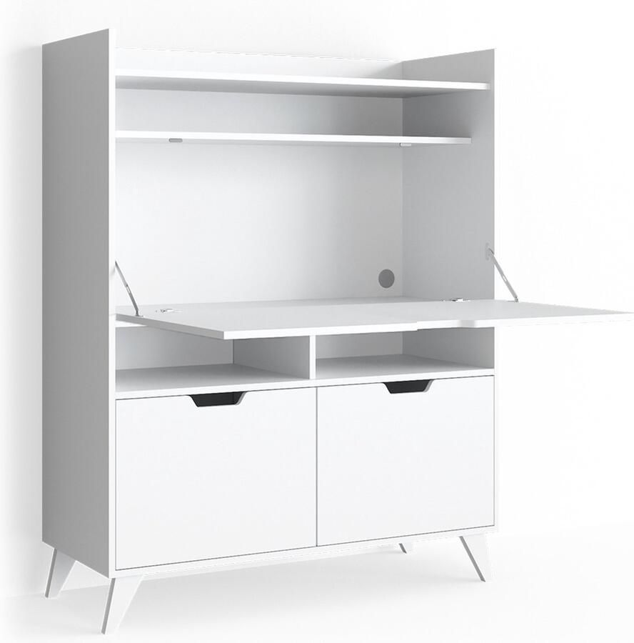 Vicco Berdi Secretaire bureau – 110 x 45 cm Wit