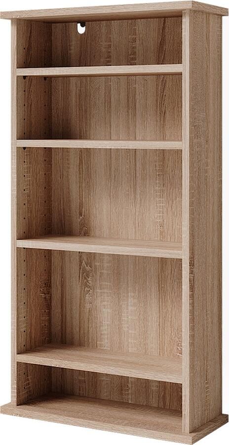 Vicco Boekenkast Cord Sonoma 48.3 x 91.4 cm met 5 planken