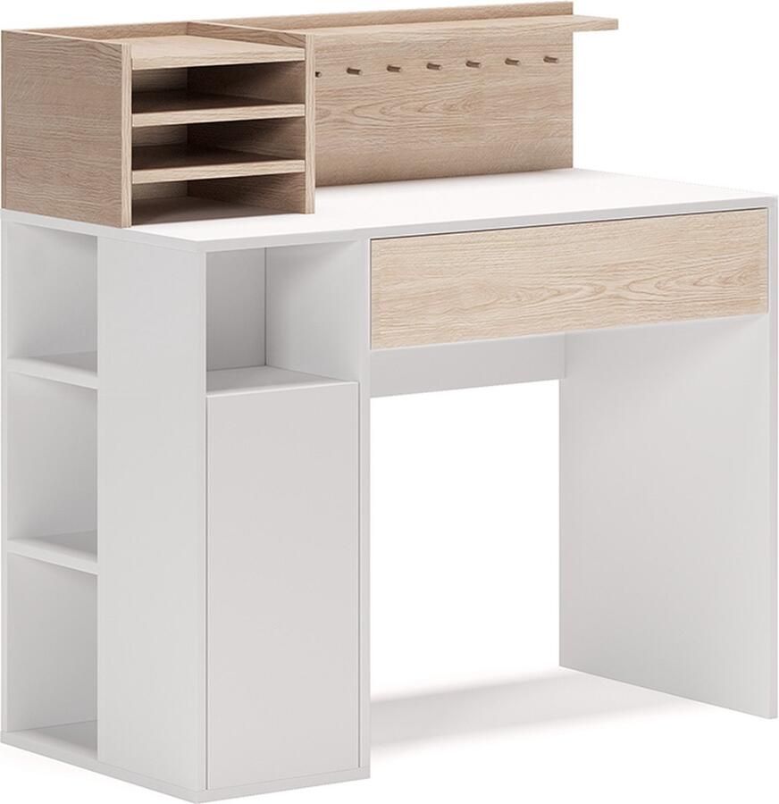 Vicco Bureau – 100 x 50 cm Wit Sonoma
