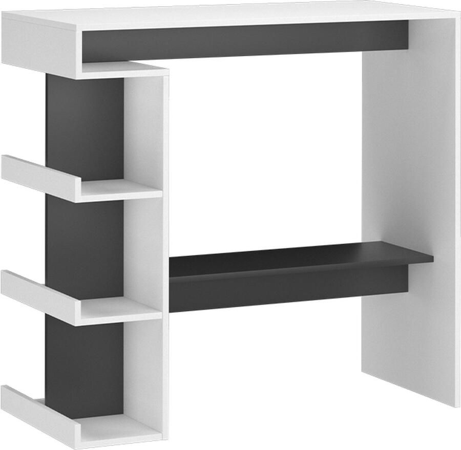 Vicco Bartafel Dana Wit Antraciet 108 x 50 cm