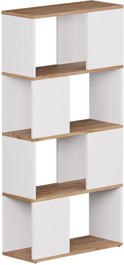 Vicco Eneos Ruimteverdeler – 60 x 124.5 cm Eik wit goud