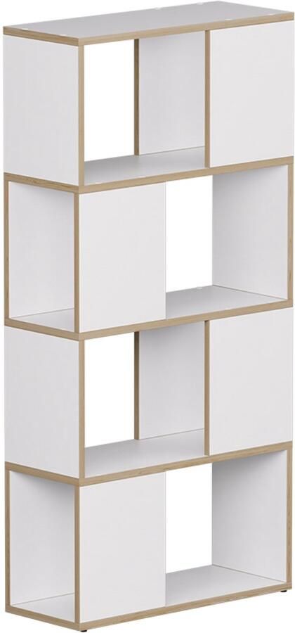 Vicco Eneos Ruimteverdeler – 60 x 124.5 cm Wit eiken