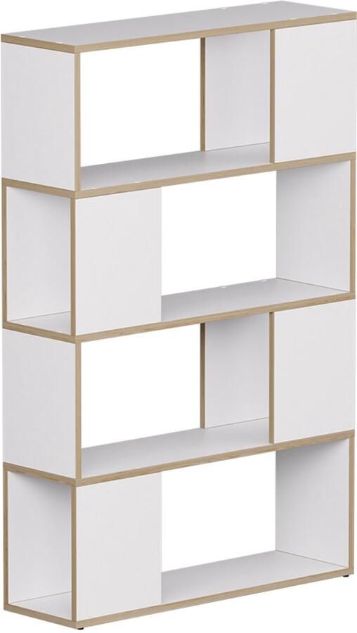 Vicco Eneos Ruimteverdeler – 80 x 124.5 cm Wit eiken