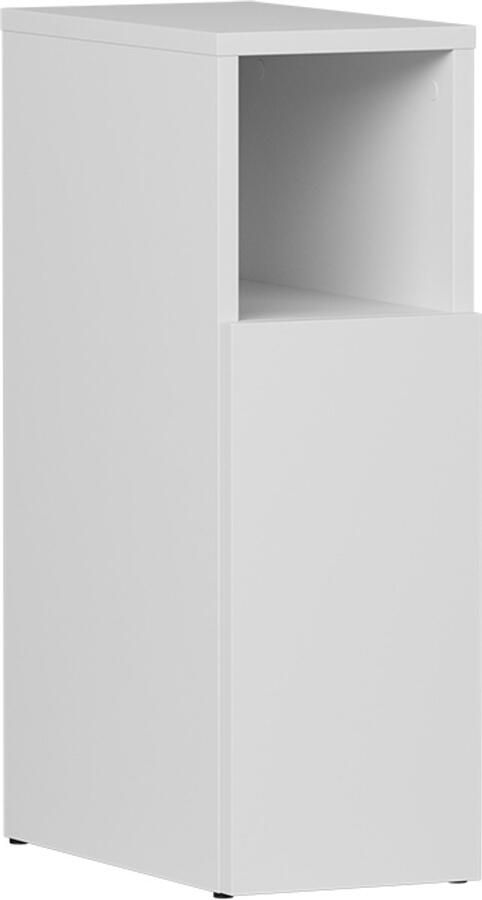 Vicco Enton Nachtkastje – 20 x 59.5 cm met 1 deur Wit