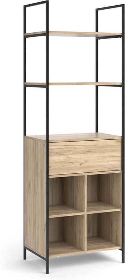 Vicco Enya Kledingkast – 60 x 180 cm met lade Hout met lade