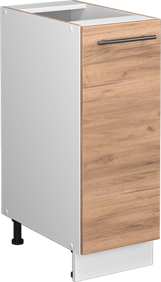 Vicco Fame-Line Keuken Apothekerskast – 30 cm zonder werkblad Krachtige eik goud zonder werkblad